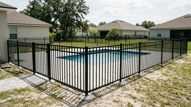 Pool Fence Installation Jacksonville