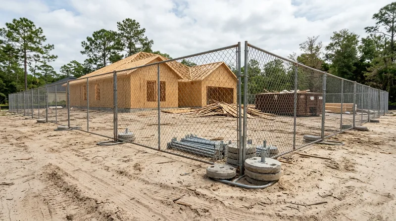 Commercial & Temporary Fencing Jacksonville