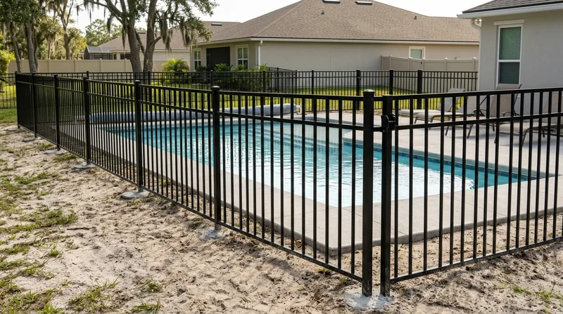 Aluminum & Ornamental Iron Fencing Jacksonville